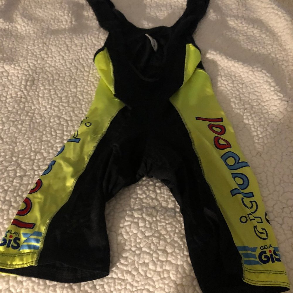 Cycling Bib; Men's sz 4; exc. cond